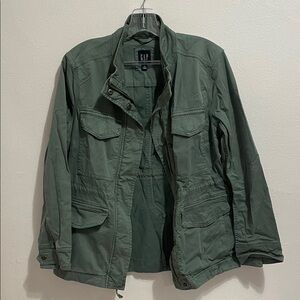 GAP Women’s Olive Field Jacket Size Small Petite